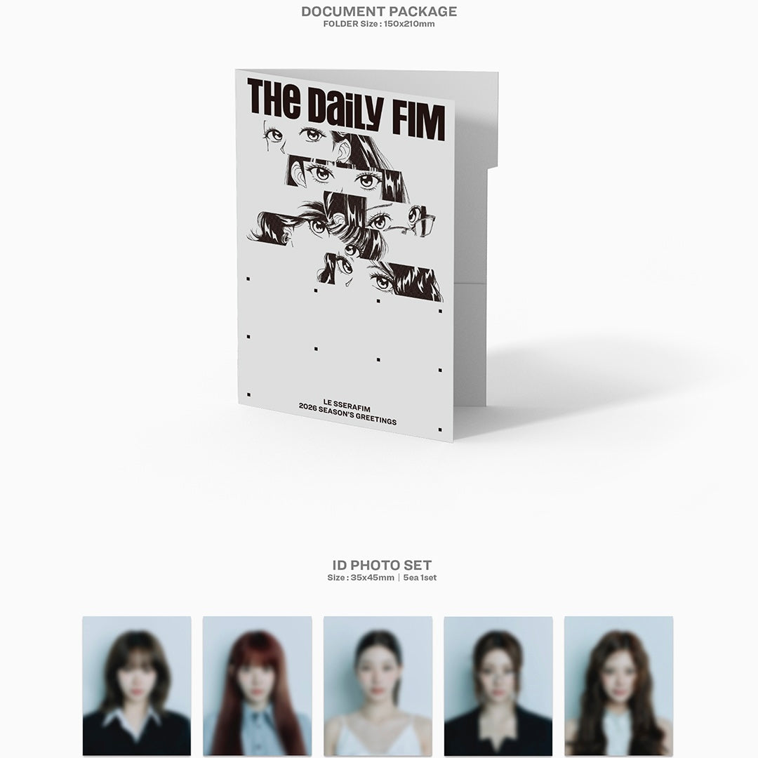 (PRE-ORDER) LE SSERAFIM - 2026 SEASON'S GREETINGS [THE DAILY FIM]