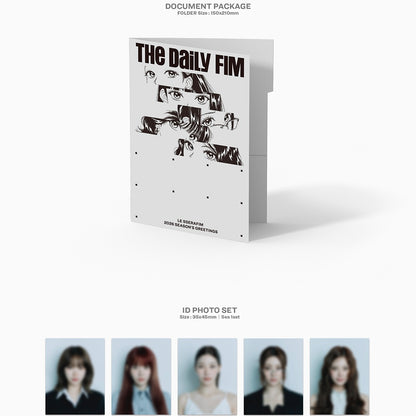 (PRE-ORDER) LE SSERAFIM - 2026 SEASON'S GREETINGS [THE DAILY FIM]