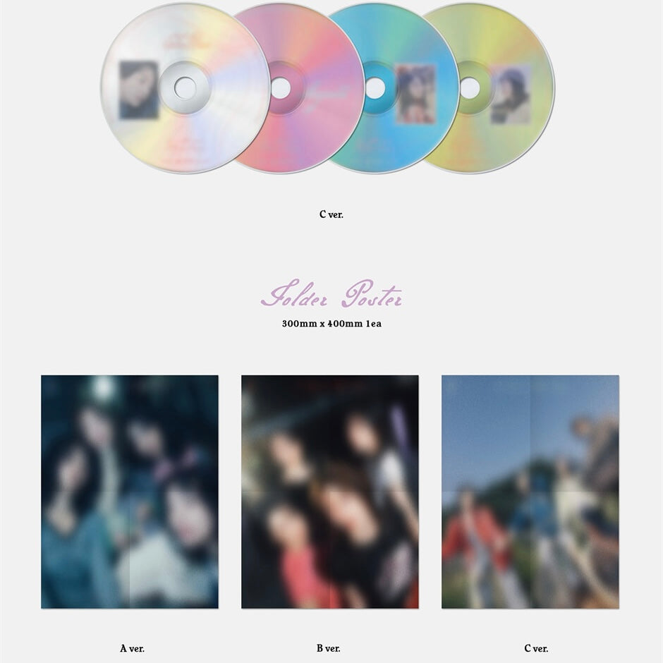 QWER - 3RD MINI ALBUM [I'M ON YOUR SIDE, EVEN IF THE WHOLE WORLD IS IN DISCORD] (3 VERSIONS) - LightUpK