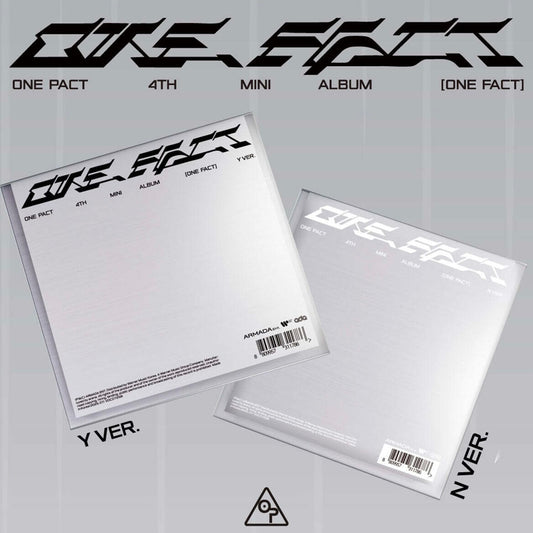 ONE PACT - 4TH MINI ALBUM [ONE FACT] (2 VERSIONS) - LightUpK