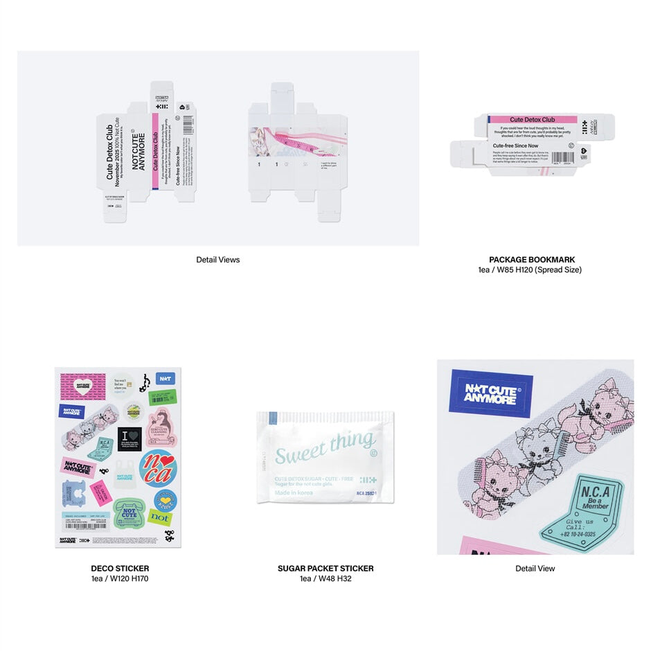 (PRE-ORDER) ILLIT - 1ST SINGLE ALBUM [NOT CUTE ANYMORE] (2 VERSIONS) RANDOM - LightUpK