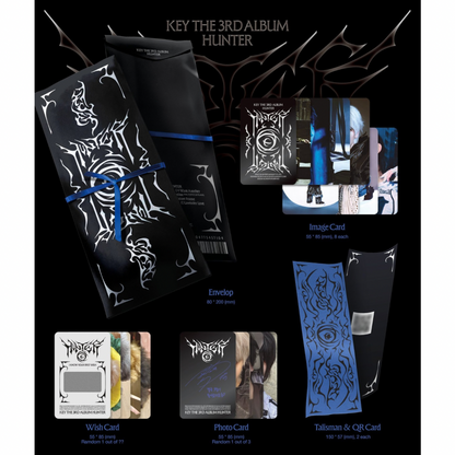 KEY - 3RD ALBUM [HUNTER] (TALISMAN VER.) - LightUpK