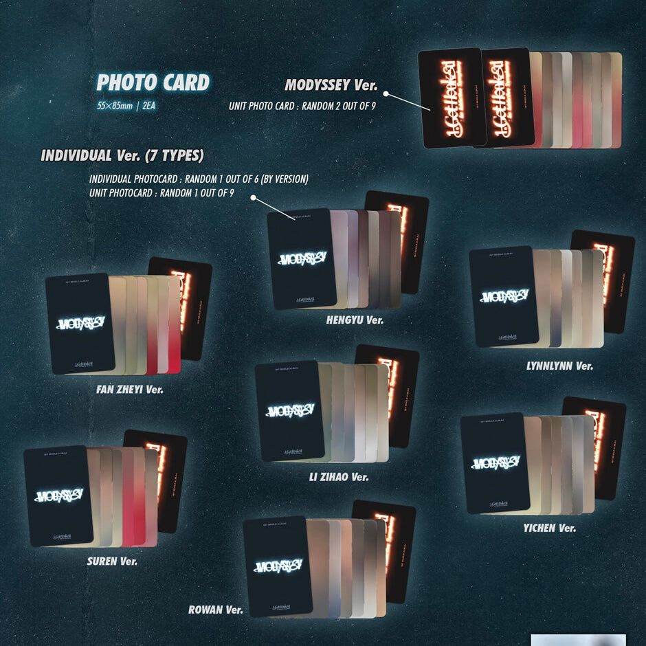 (PRE-ORDER) MODYSSEY - 1. GOT HOOKED AN ADDICTIVE SYMPHONY (8 VERSIONS) RANDOM - LightUpK