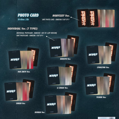 (PRE-ORDER) MODYSSEY - 1. GOT HOOKED AN ADDICTIVE SYMPHONY (8 VERSIONS) RANDOM - LightUpK