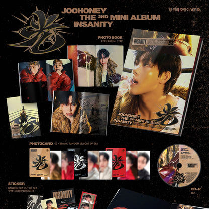 JOOHONEY - 2ND MINI ALBUM [光 (INSANITY)] (3 VERSIONS) - LightUpK