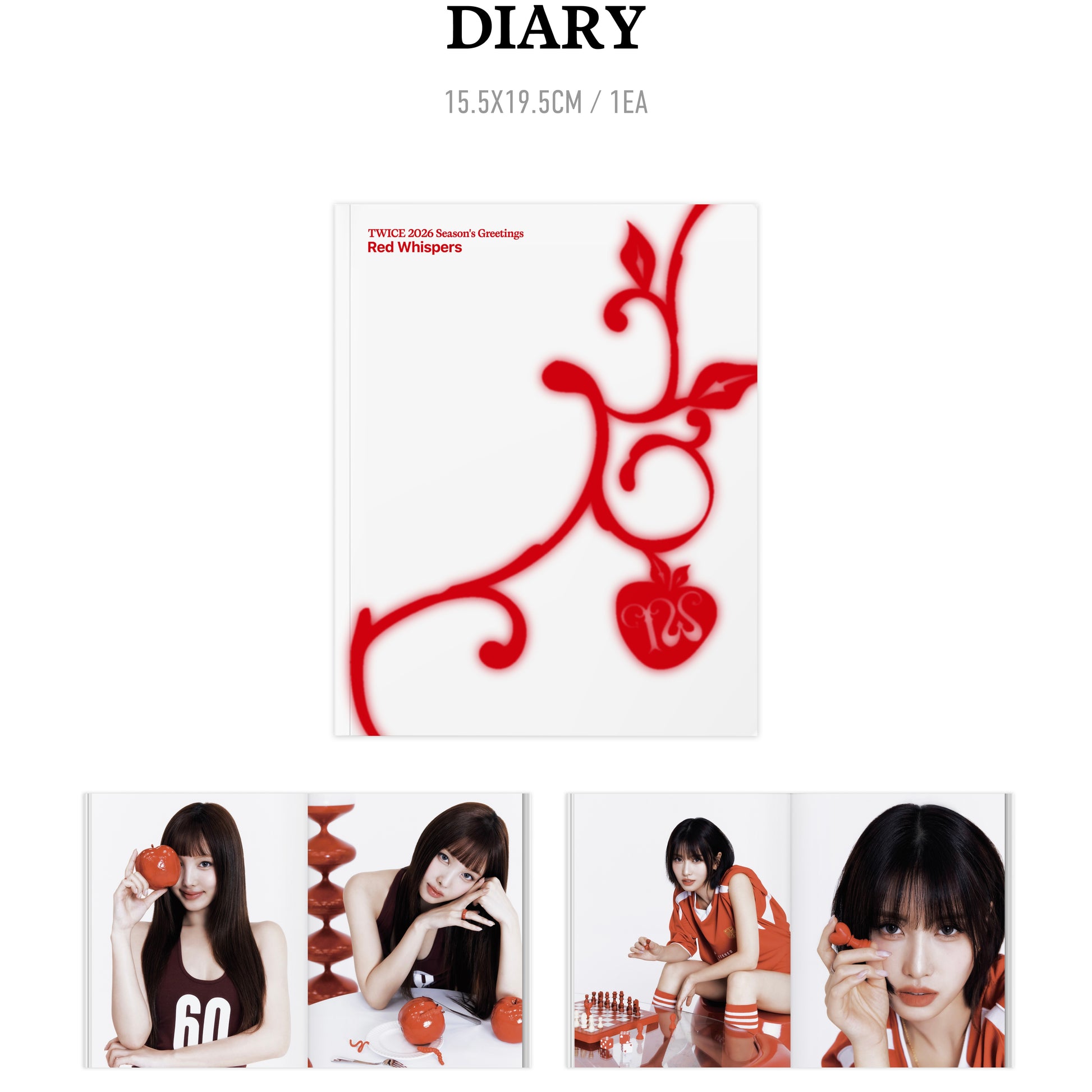 (PRE-ORDER) TWICE - 2026 SEASON’S GREETINGS [RED WHISPERS] - LightUpK