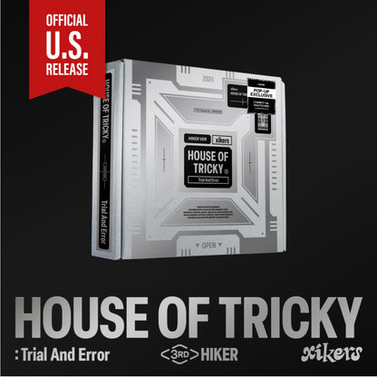 [HELLO82 POP UP EXCLUSIVE] XIKERS - HOUSE OF TRICKY : TRIAL AND ERROR (2 VERSIONS)