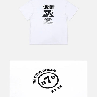 (PRE-ORDER) NCT DREAM- 2025 NCT DREAM POP-UP [TIME RIDERS] (T-SHIRT LOGO ver.) (2 SIZES) - LightUpK
