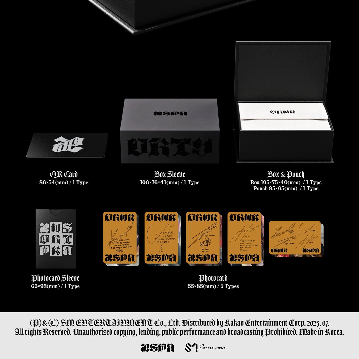 AESPA - SINGLE [DIRTY WORK] (DIRTY CREW RING VER.) - LightUpK