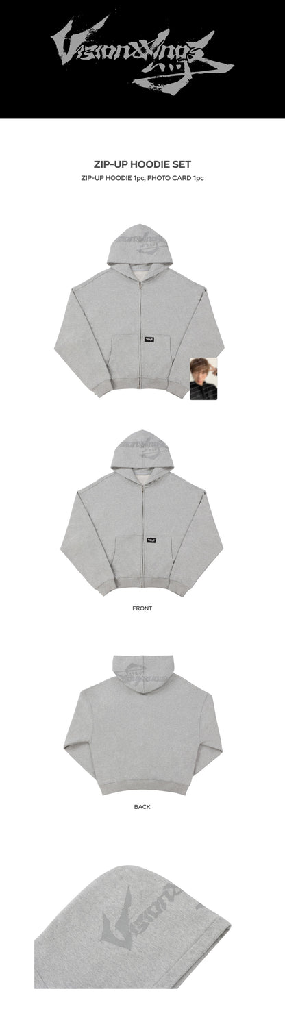 (PRE-ORDER) WAYV - ZIP-UP HOODIE [Vision Wings ALBUM MD] (5 VERSIONS)