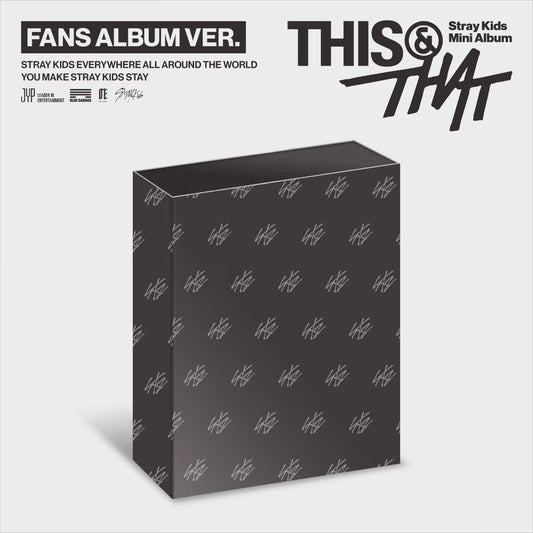 (PRE-ORDER) STRAY KIDS - THIS & THAT (FANS ALBUM VER.)