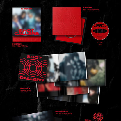 (PRE-ORDER) LNGSHOT - EP [SHOT CALLERS] (STANDARD VER.)