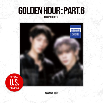 (PRE-ORDER) [hello82] [82EVENT EXCLUSIVE] ATEEZ - GOLDEN HOUR : PART.6 (DIGIPACK UNIT VER.) (4 VERSIONS) RANDOM