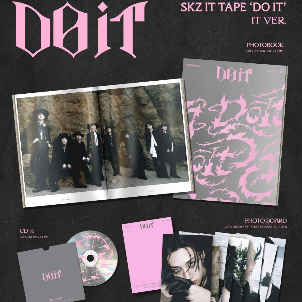 STRAY KIDS - SKZ IT TAPE [DO IT] (IT VER.) - LightUpK