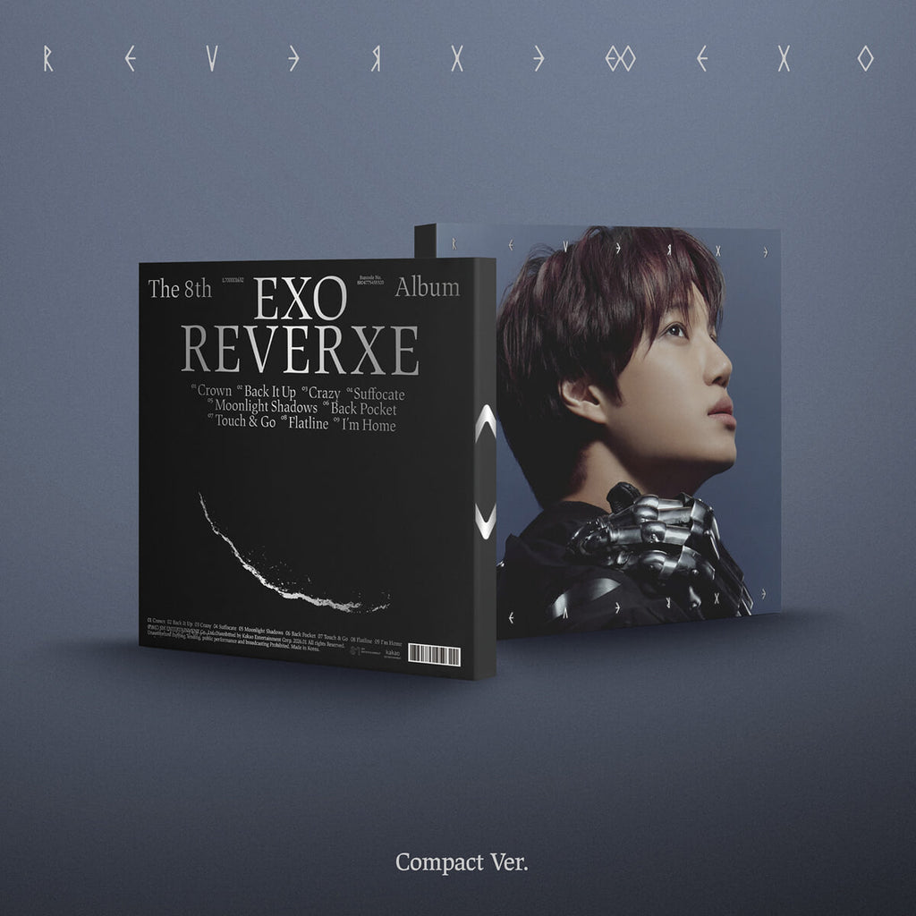 (PRE-ORDER) EXO - 8TH FULL ALBUM [REVERXE] (COMPACT VER.) (6 VERSIONS) RANDOM - LightUpK
