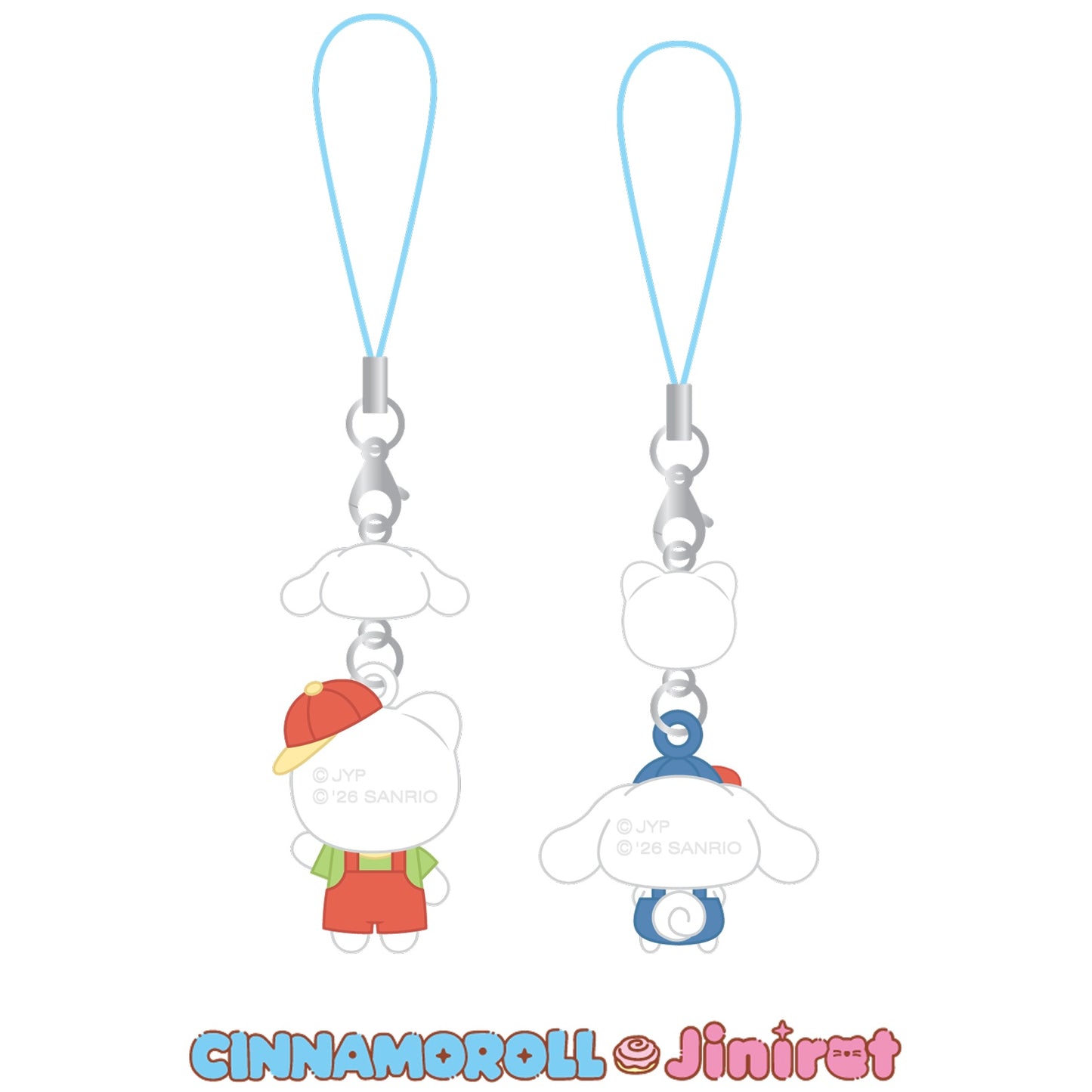 (PRE-ORDER) STRAY KIDS - MINI FIGURE COUPLE KEYRING - SKZOO X SANRIO CHARACTERS (8 VERSIONS)