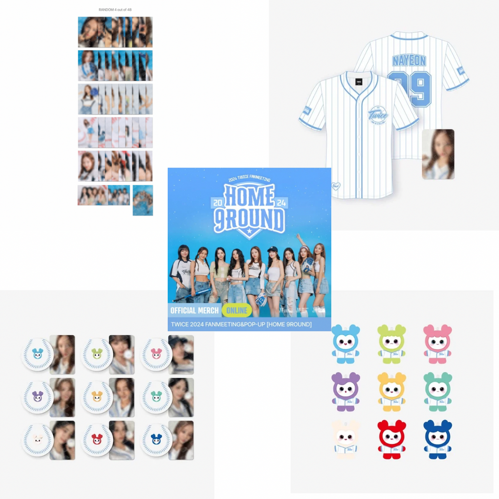 (PRÉCOMMANDE) TWICE 2024 FANMEETING&POP-UP [HOME 9ROUND] MD