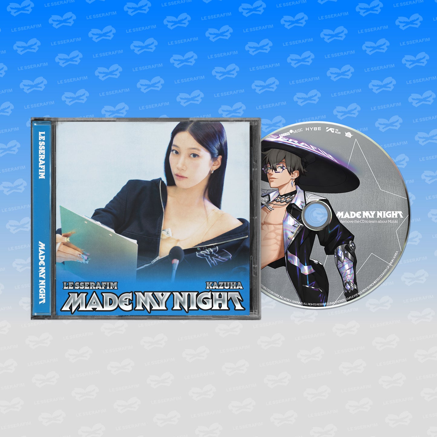 (PRE-ORDER) [hello82] LE SSERAFIM - 2ND SINGLE ALBUM 'MADE MY NIGHT' SINGLE CD (6 VERSIONS)