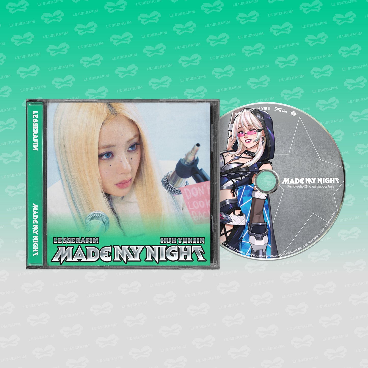 (PRE-ORDER) [hello82] LE SSERAFIM - 2ND SINGLE ALBUM 'MADE MY NIGHT' SINGLE CD (6 VERSIONS)