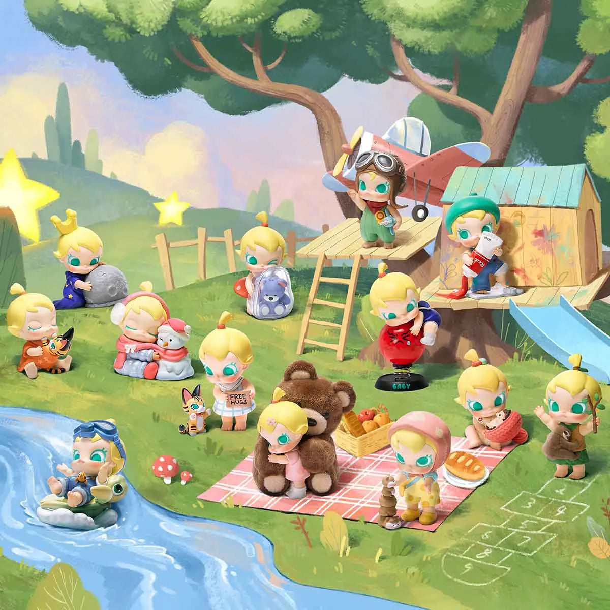 [BLINDBOX] BABY MOLLY MY HUGGABLE DISCOVERY SERIES FIGURES - LightUpK