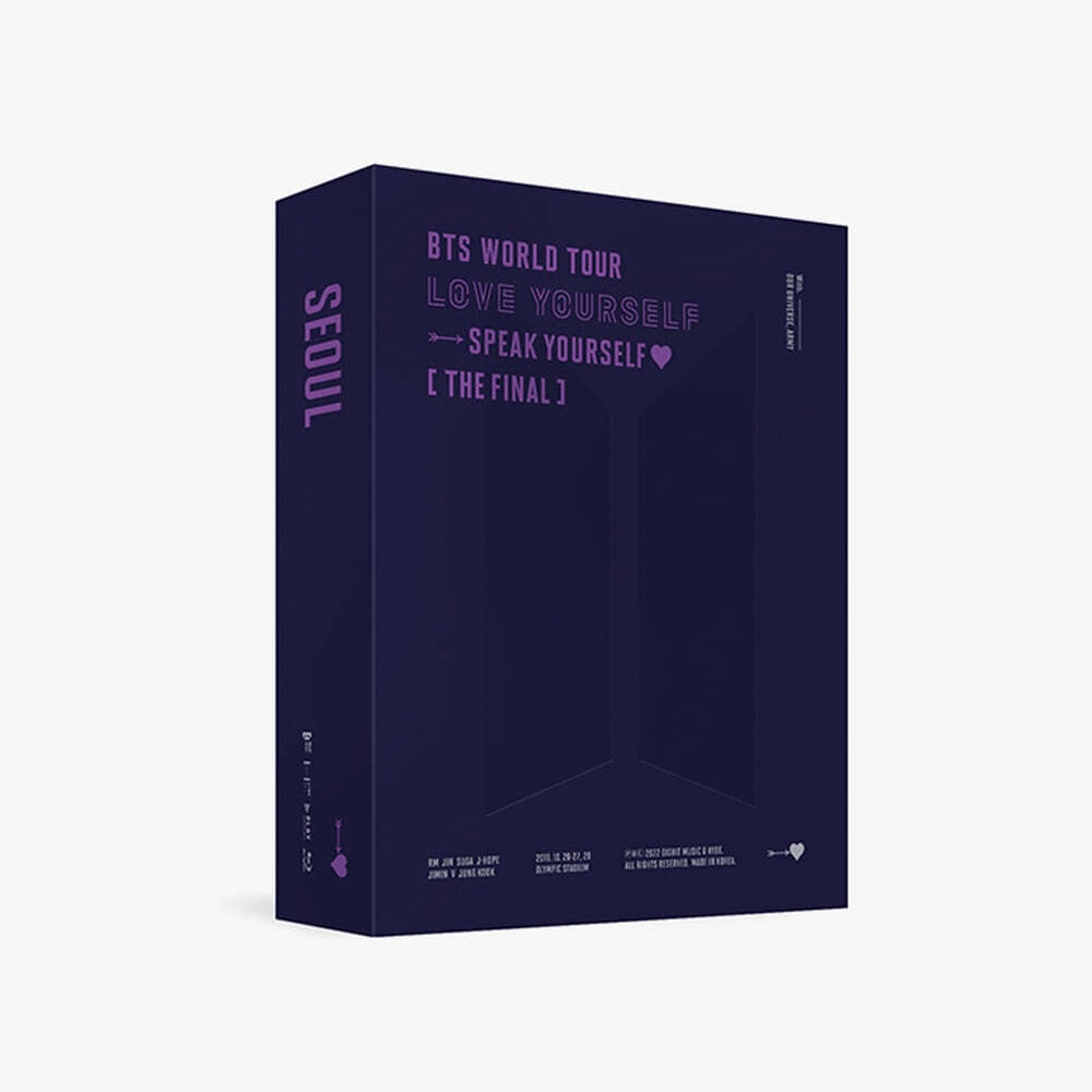 BTS - WORLD TOUR ‘LOVE YOURSELF : SPEAK YOURSELF’ [THE FINAL] BLU-RAY - LightUpK