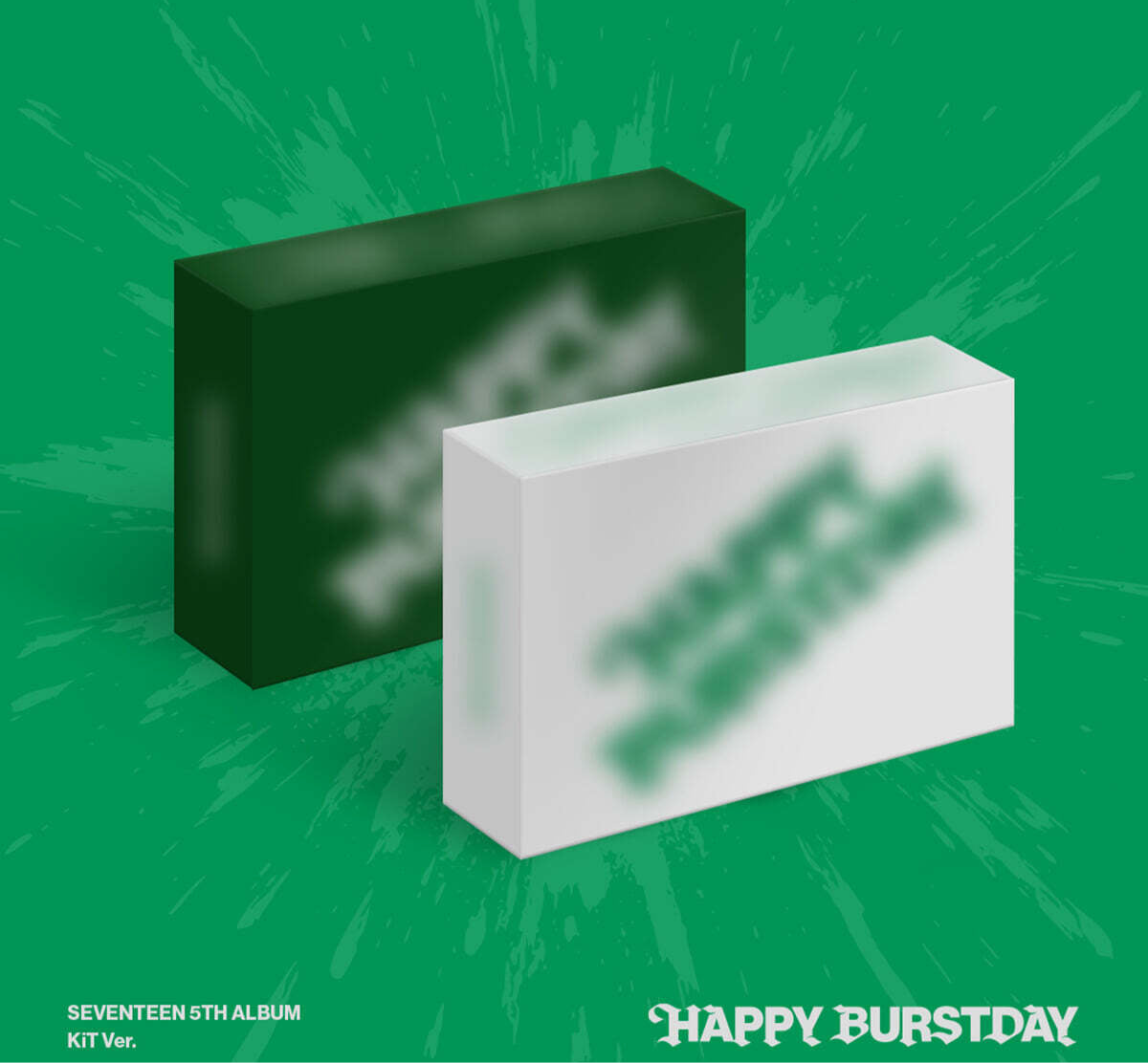 (PRE-ORDER) SEVENTEEN - 5TH ALBUM [HAPPY BURSTDAY] KIT VER. (2 VERSIONS) - LightUpK