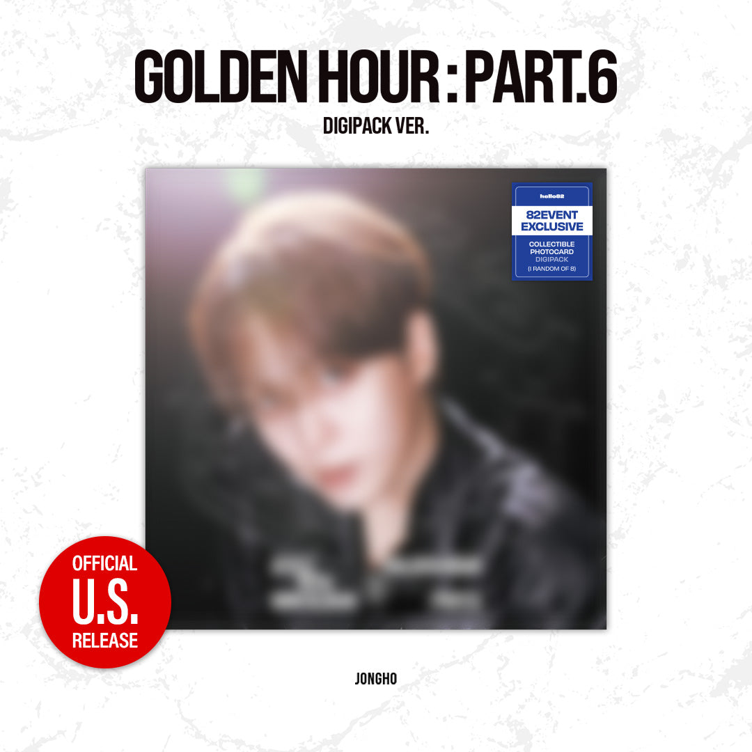 (PRE-ORDER) [hello82] [82EVENT EXCLUSIVE] ATEEZ - GOLDEN HOUR : PART.6 (DIGIPACK VER.) (8 VERSIONS) RANDOM