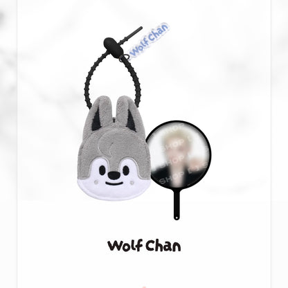 (PRE-ORDER) STRAY KIDS - SKZOO PLUSH MINI PICKET KEYRING - RUN IT (8 VERSIONS)