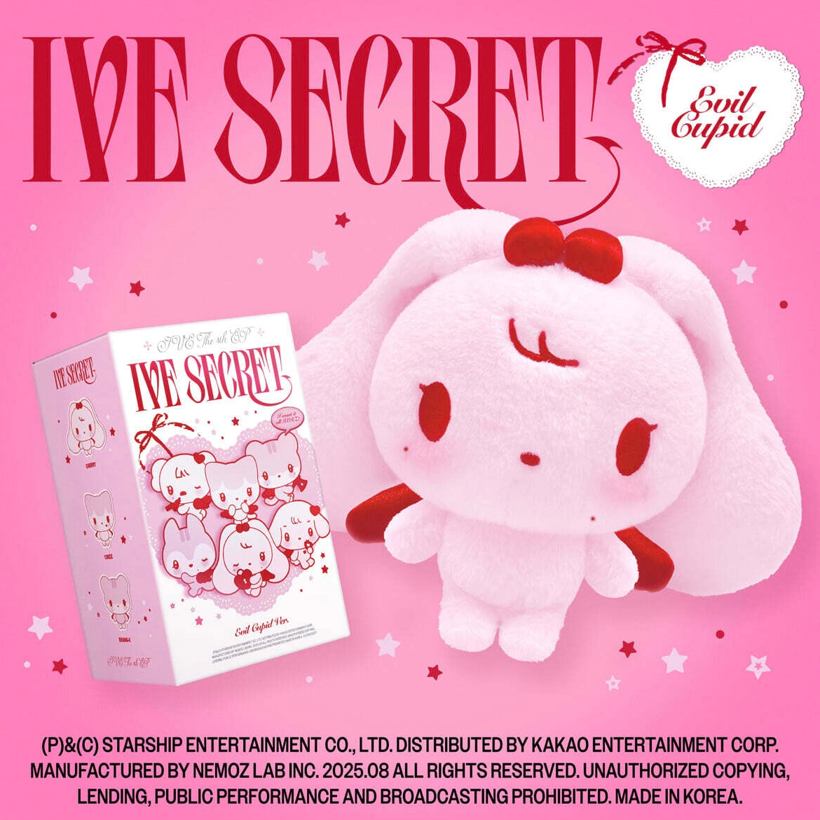 (PRE-ORDER) IVE - THE 4TH EP [IVE SECRET] (EVIL CUPID VER.) (PLATFORM VER.) (6 VERSIONS) RANDOM - LightUpK