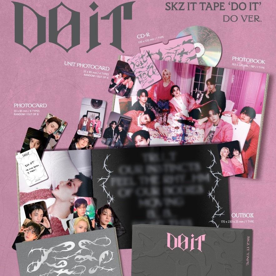 STRAY KIDS - SKZ IT TAPE [DO IT] (DO VER.) LIMITED VER.
