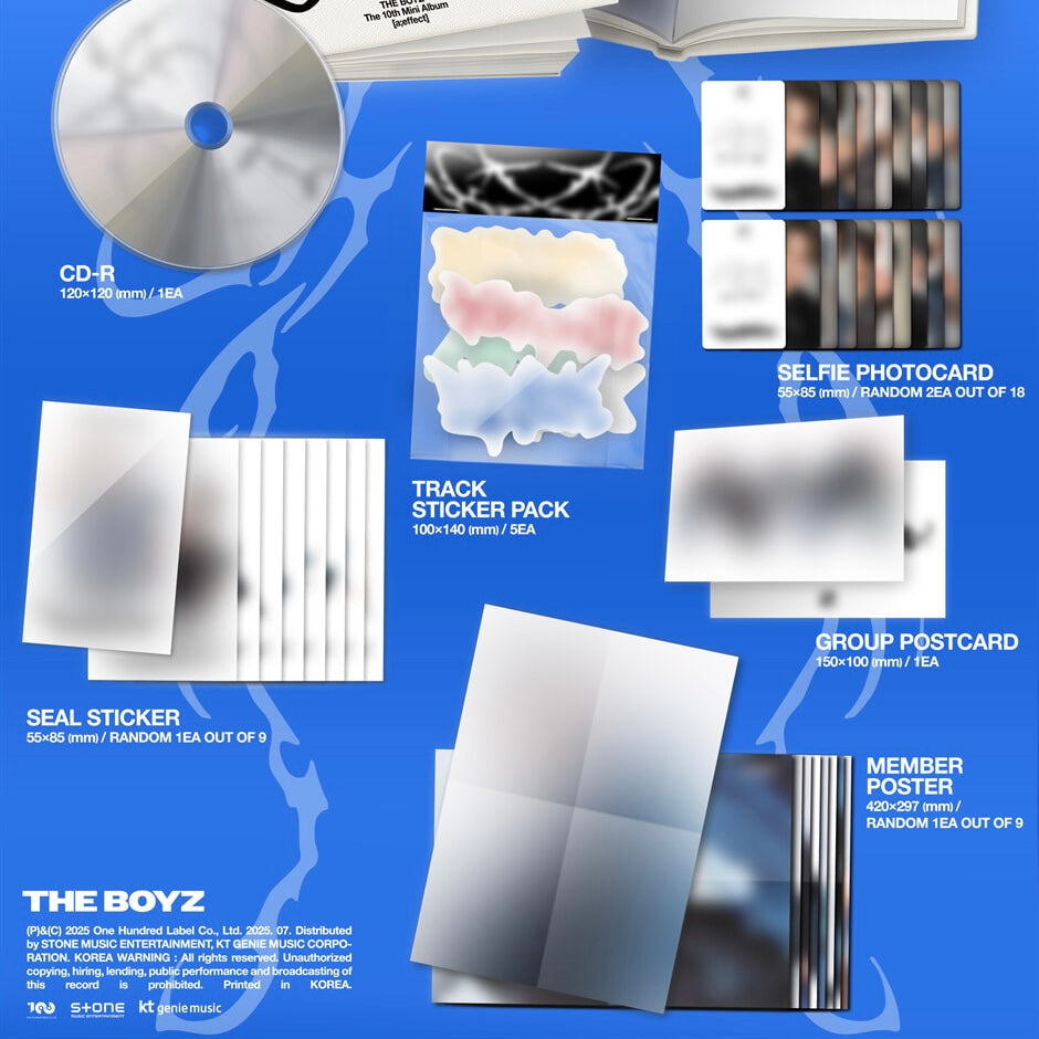 THE BOYZ - THE 10TH MINI ALBUM [A;EFFECT] (2 VERSIONS) - LightUpK