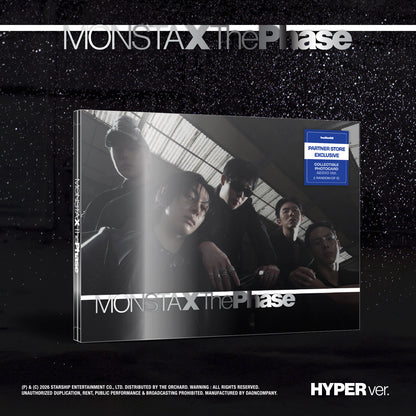 [hello82] [PARTNER STORE EXCLUSIVE] MONSTA X - THE PHASE (4 VERSIONS)
