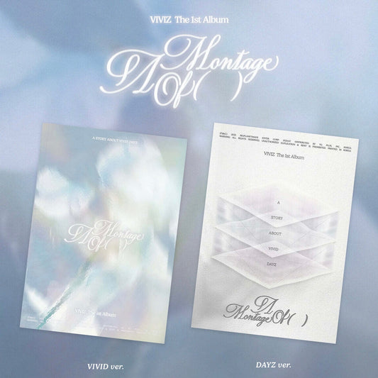 VIVIZ - THE 1ST ALBUM [A MONTAGE OF ( )] (2 VERSIONS) - LightUpK