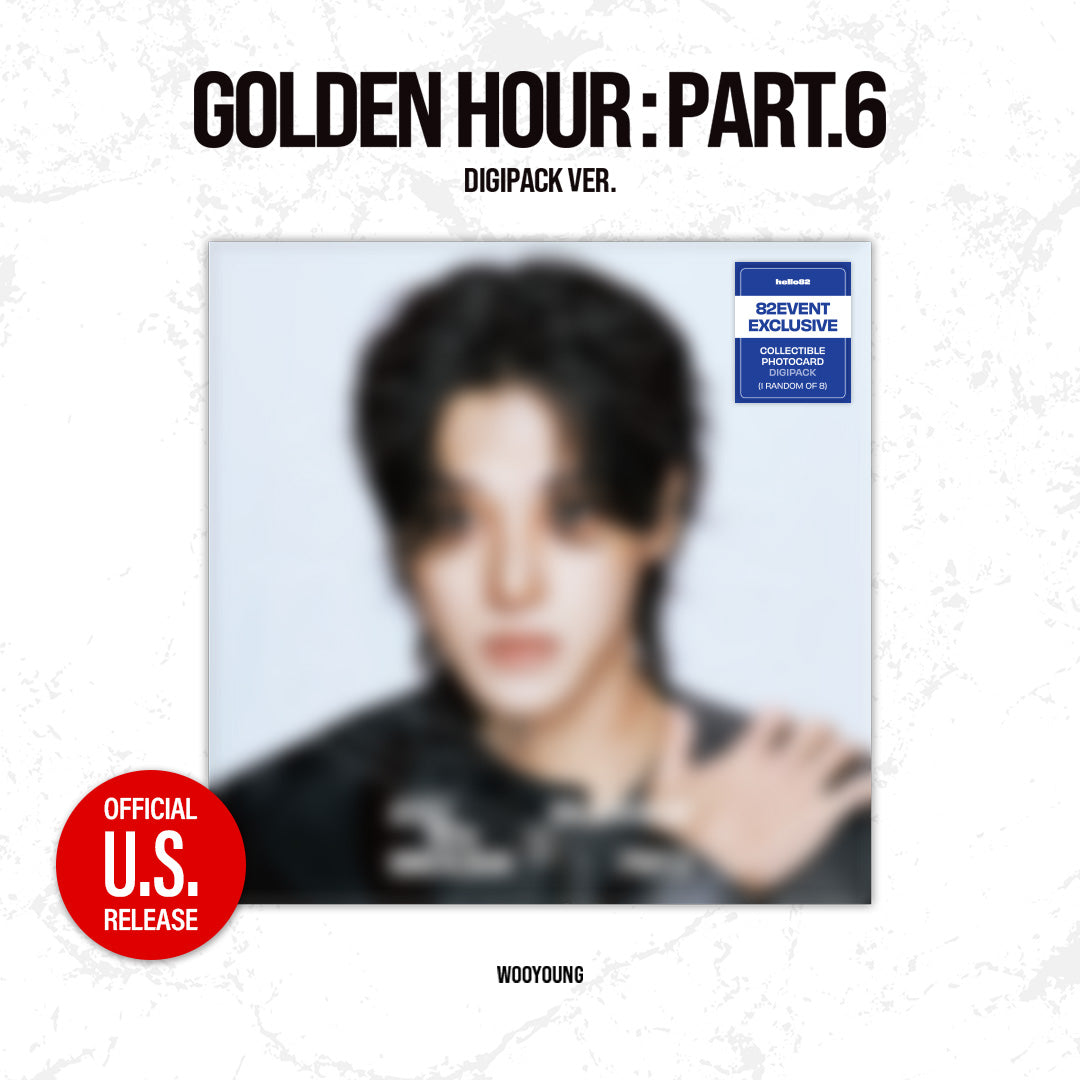 (PRE-ORDER) [hello82] [82EVENT EXCLUSIVE] ATEEZ - GOLDEN HOUR : PART.6 (DIGIPACK VER.) (8 VERSIONS) RANDOM