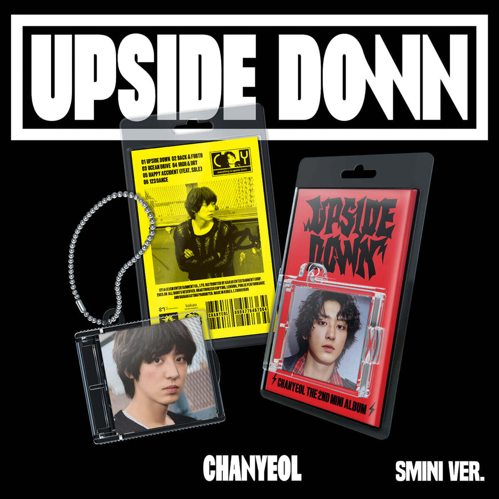 (PRE-ORDER) CHANYEOL - 2ND MINI ALBUM [UPSIDE DOWN] (SMINI VER.) (2 VERSIONS) RANDOM - LightUpK