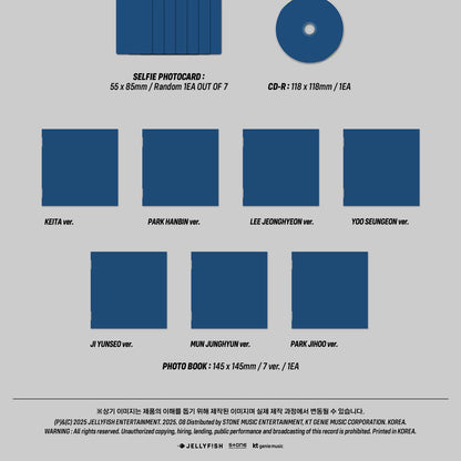 EVNNE - 5TH MINI ALBUM [LOVE ANECDOTE(S)] DIGIPACK VER. (7 VERSIONS)