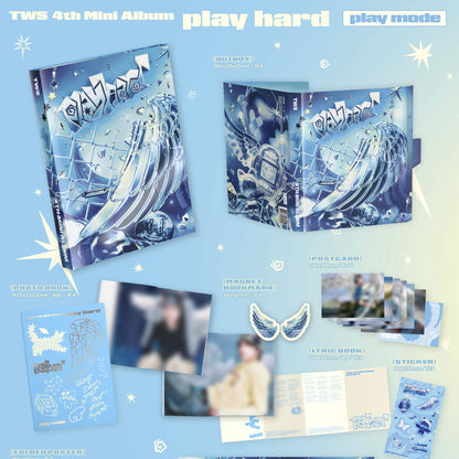 (PRE-ORDER) TWS - 4TH MINI ALBUM [PLAY HARD] (2 VERSIONS) RANDOM - LightUpK