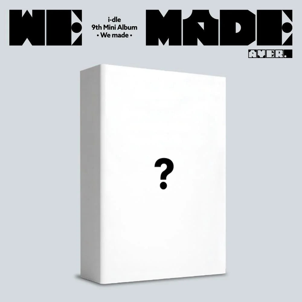 (PRE-ORDER) I-DLE - 9TH MINI ALBUM [WE MADE] (A VER.)