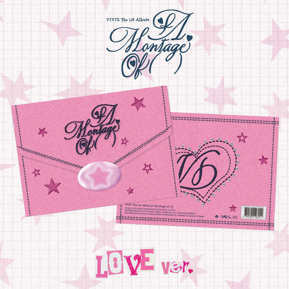 VIVIZ - THE 1ST ALBUM [A MONTAGE OF ( )] (LOVE VER.) - LightUpK