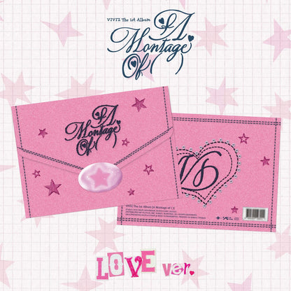 VIVIZ - THE 1ST ALBUM [A MONTAGE OF ( )] (LOVE VER.) - LightUpK