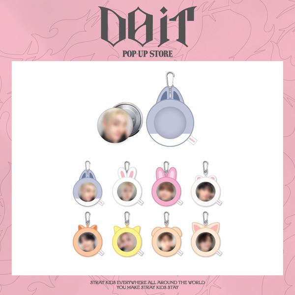 (PRE-ORDER) STRAY KIDS - "DO IT" POP-UP STORE MD - SOFT FACE BADGE & SKZOO COVER SET (8 VERSIONS)