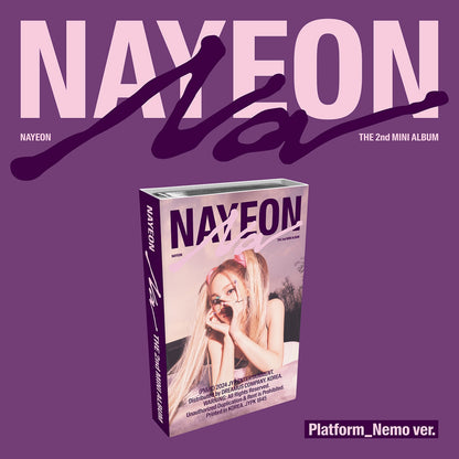 NAYEON (TWICE) - 2ÈME MINI ALBUM [NA] (VER. PLATEFORME)