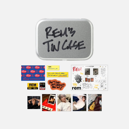 (PRE-ORDER) MARK - 05 REM's TIN CASE / 2025 Mark The 1st Album [The Firstfruit] OFFICIAL MD - LightUpK