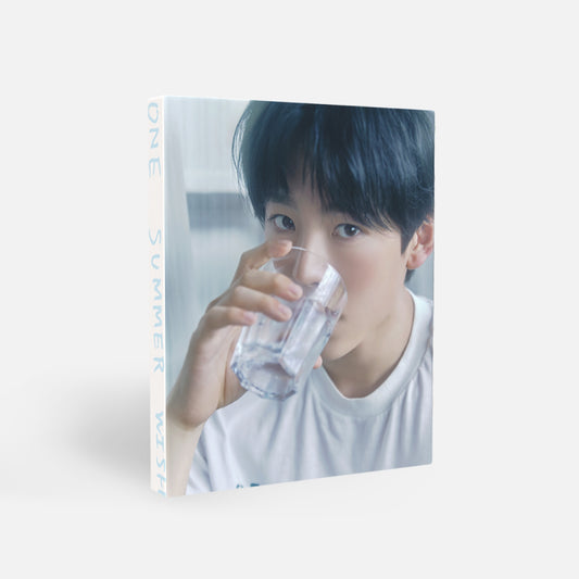 NCT WISH - 01 PHOTO BOOK / 2025 NCT WISH THE 1ST PHOTO EXHIBITION [ONE SUMMER WISH] OFFICIAL MD (6 VERSIONS) - LightUpK