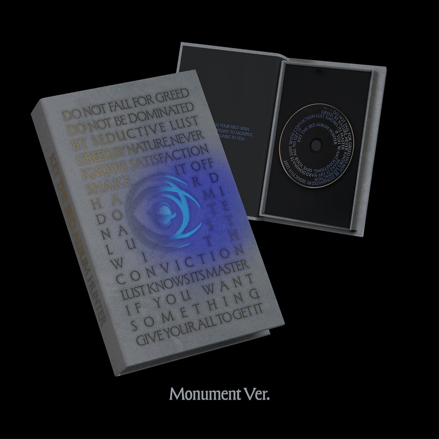 KEY - 3RD ALBUM [HUNTER] (MONUMENT VER.) - LightUpK
