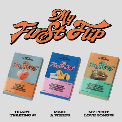 KICKFLIP - 3RD MINI ALBUM [MY FIRST FLIP] (3 VERSIONS) - LightUpK