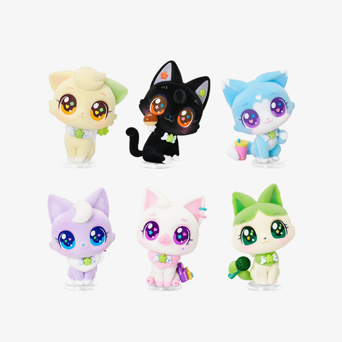 (PRE-ORDER) WISHCAT X NCT WISH - 01 RANDOM FIGURE / 2026 WISHCAT X NCT WISH OFFICIAL MD (6 VERSIONS) RANDOM - LightUpK