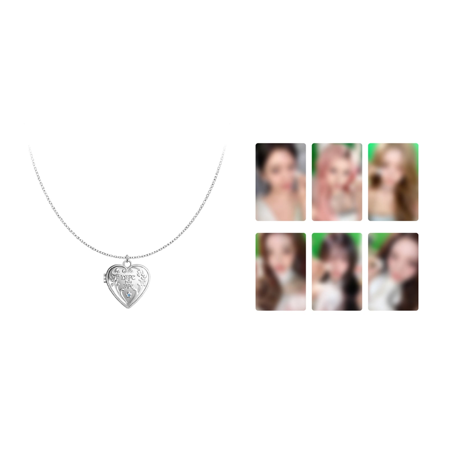 (PRE-ORDER) IVE - 09 LOCKET PENDANT NECKLACE / 2026 IVE THE 4TH FAN CONCERT [DIVE into IVE] OFFICIAL MD - LightUpK