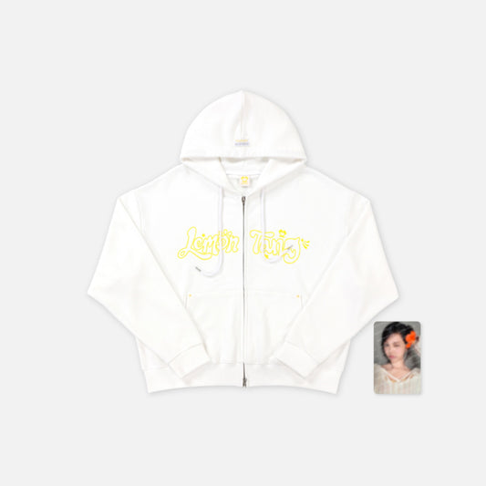 (PRE-ORDER) HEARTS2HEARTS - 21 ZIP-UP HOODIE SET / 2026 Hearts2Hearts 2ND MINI ALBUM POP-UP [레몬탱 (LEMON TANG)] OFFICIAL MD(8 VERSIONS)