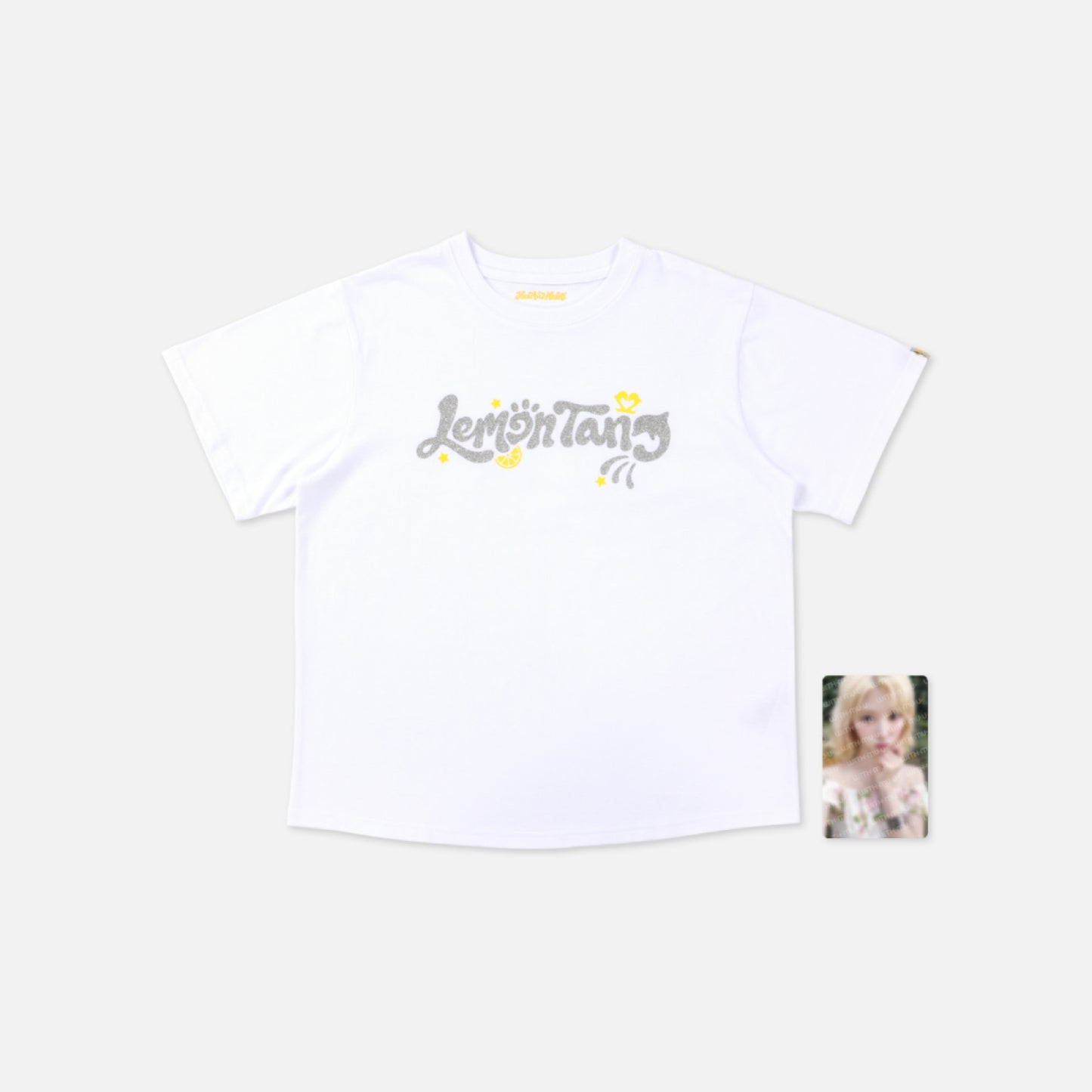 (PRE-ORDER) HEARTS2HEARTS - 04 T-SHIRT SET (A ver.) / 2026 Hearts2Hearts 2ND MINI ALBUM POP-UP [레몬탱 (LEMON TANG)] OFFICIAL MD (8 VERSIONS)